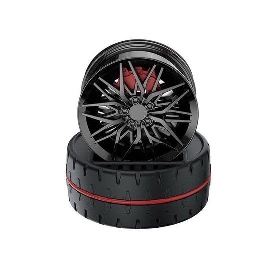 solar alloy wheel car freshener